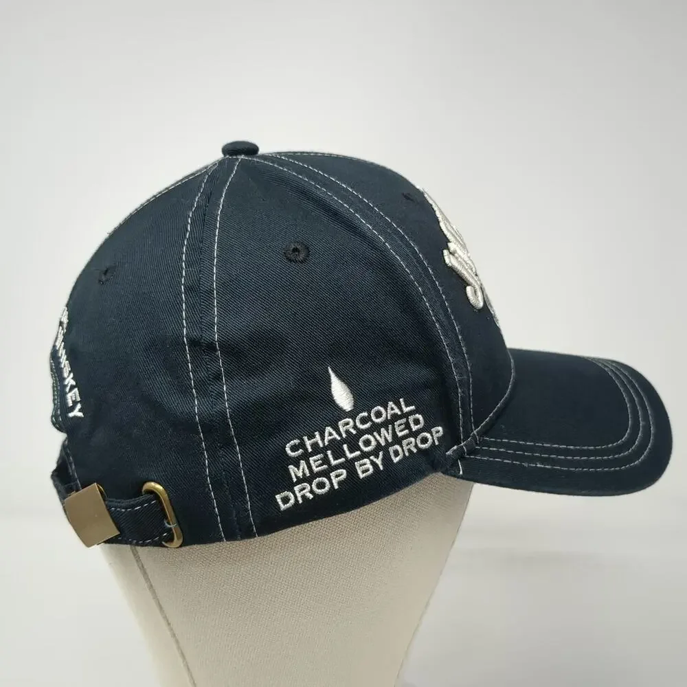 F&M Co Jack Daniel's Baseball Cap Blue One Size Slideback Embroidered Hat